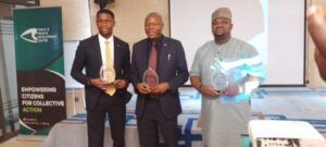 The awardees of the 2024 National Freedom of Information Compliance Rankings on Monday in Abuja